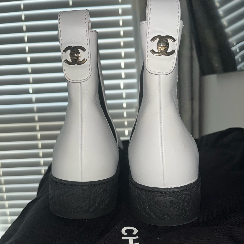 Authentic Chanel Ankle Boots